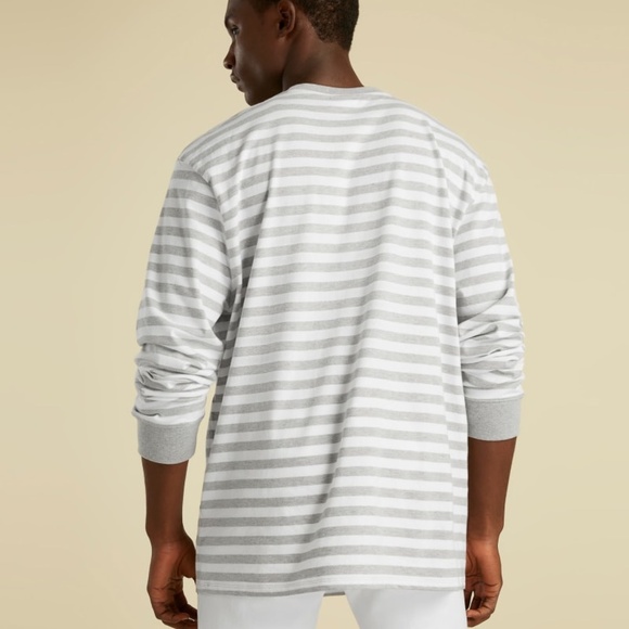 New GUESS Originals Men's Stripe Long Sleeve - Picture 3 of 3